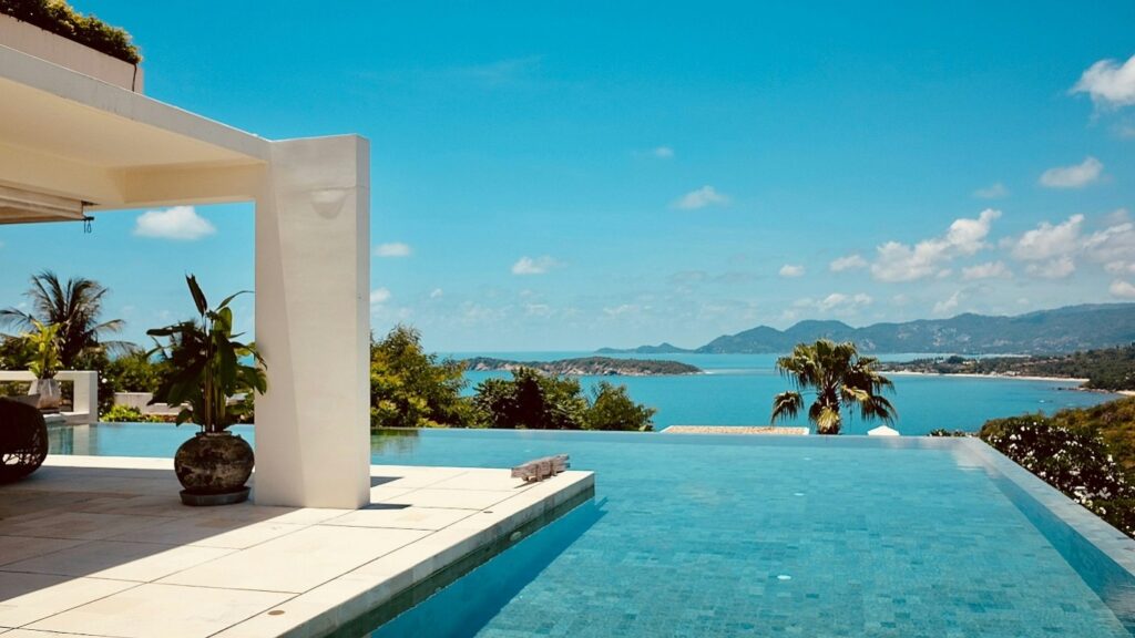 infinity pool with ocean view